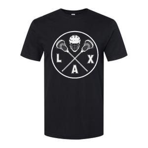 LAX Player Lacrosse Lacrosse Logo Lacrosse Lovers Softstyle CVC T-Shirt