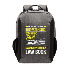 Lawyer Prosecutor Law Student Funny Gift Vector Backpack