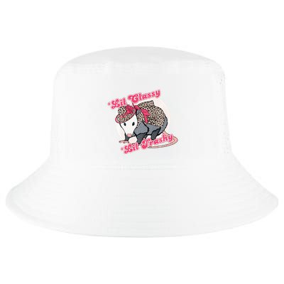 Leopard Possum Lil Classy Lil Trashy Possum Sarcastic Cool Comfort Performance Bucket Hat