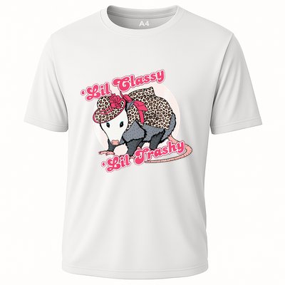 Leopard Possum Lil Classy Lil Trashy Possum Sarcastic Performance Shirt