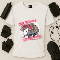 Leopard Possum Lil Classy Lil Trashy Possum Sarcastic Performance Shirt