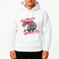 Leopard Possum Lil Classy Lil Trashy Possum Sarcastic Hoodie