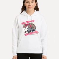 Leopard Possum Lil Classy Lil Trashy Possum Sarcastic Hoodie