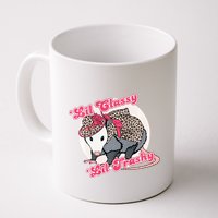 Leopard Possum Lil Classy Lil Trashy Possum Sarcastic Mug