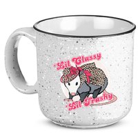 Leopard Possum Lil Classy Lil Trashy Possum Sarcastic 15oz Campfire Ceramic Mug