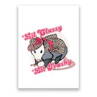 Leopard Possum Lil Classy Lil Trashy Possum Sarcastic Poster