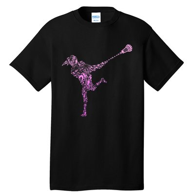 Lacrosse Player Tall T-Shirt