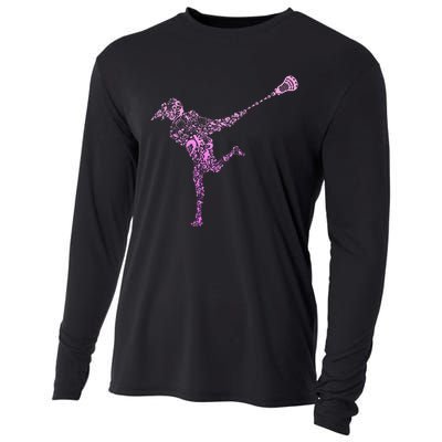 Lacrosse Player Cooling Performance Long Sleeve Crew