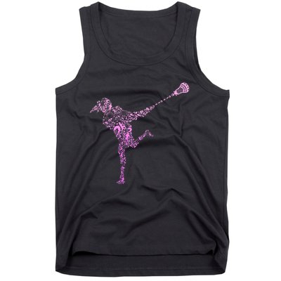 Lacrosse Player Tank Top