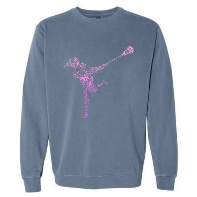 Lacrosse Player Garment-Dyed Sweatshirt