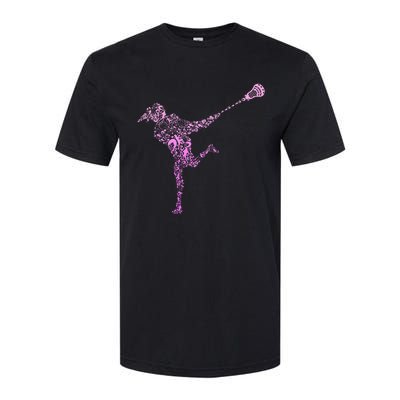 Lacrosse Player Softstyle CVC T-Shirt