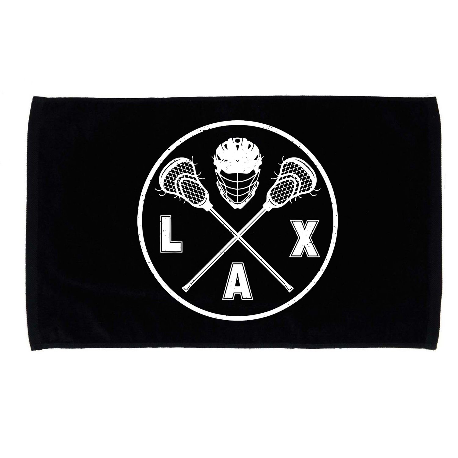 LAX Player Lacrosse Lacrosse Logo Lacrosse Lovers Microfiber Hand Towel