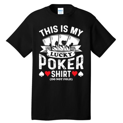 Lucky Poker Tall T-Shirt