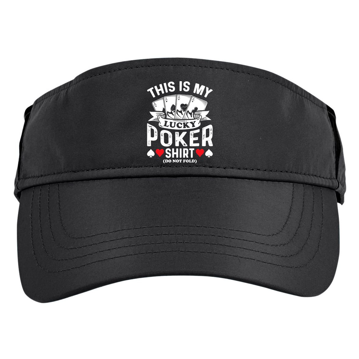 Lucky Poker Adult Drive Performance Visor