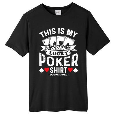 Lucky Poker Tall Fusion ChromaSoft Performance T-Shirt