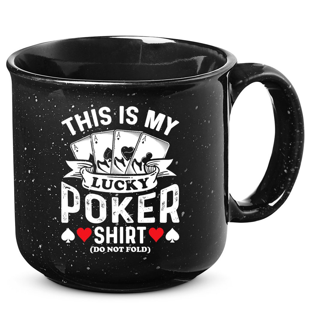 Lucky Poker 15oz Campfire Ceramic Mug