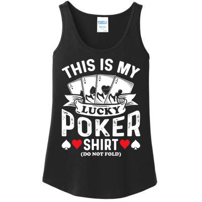 Lucky Poker Ladies Essential Tank