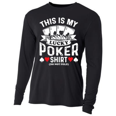 Lucky Poker Cooling Performance Long Sleeve Crew