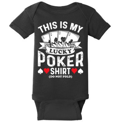 Lucky Poker Baby Bodysuit