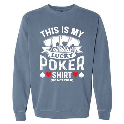 Lucky Poker Garment-Dyed Sweatshirt