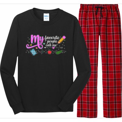 Landing Page Long Sleeve Pajama Set