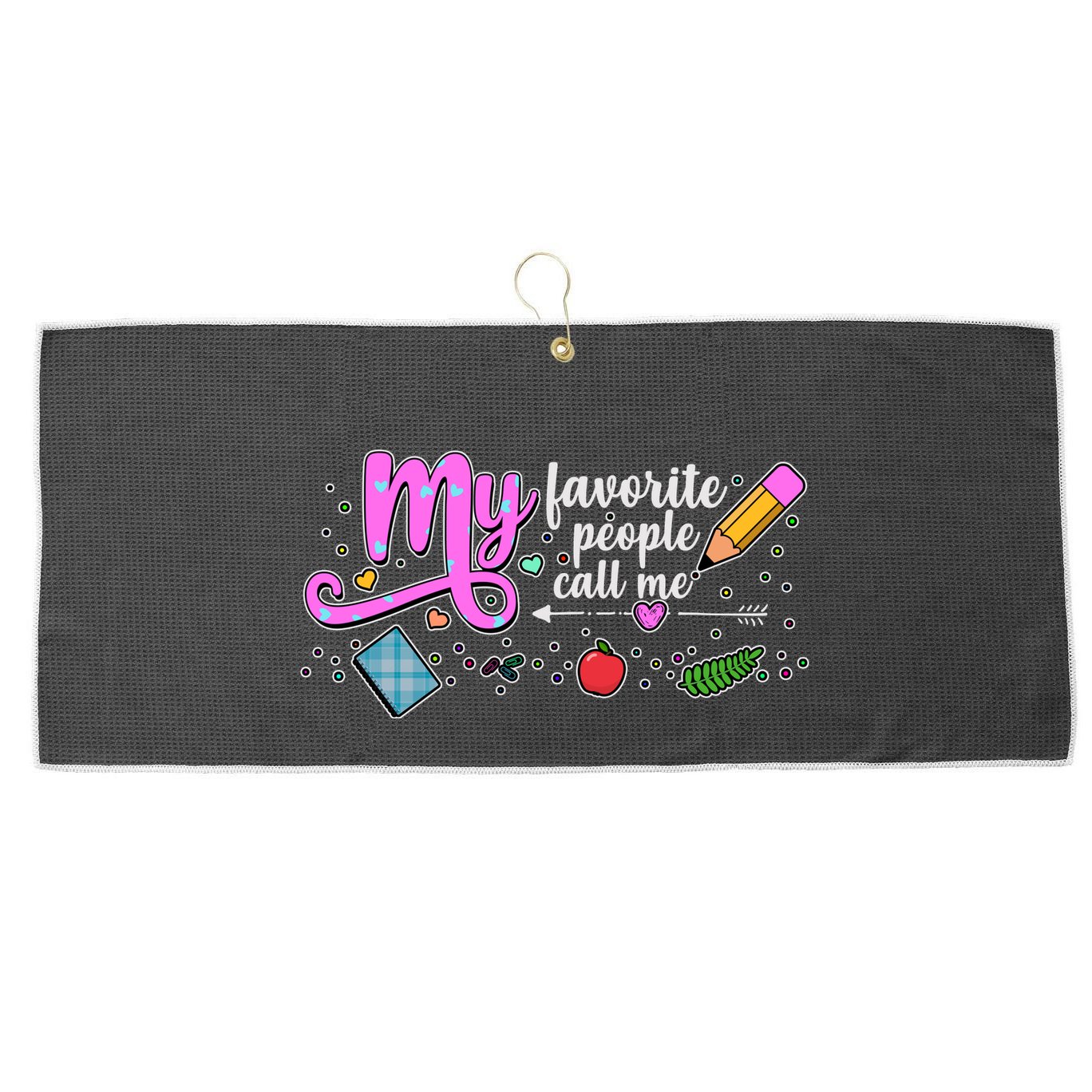 Landing Page Large Microfiber Waffle Golf Towel