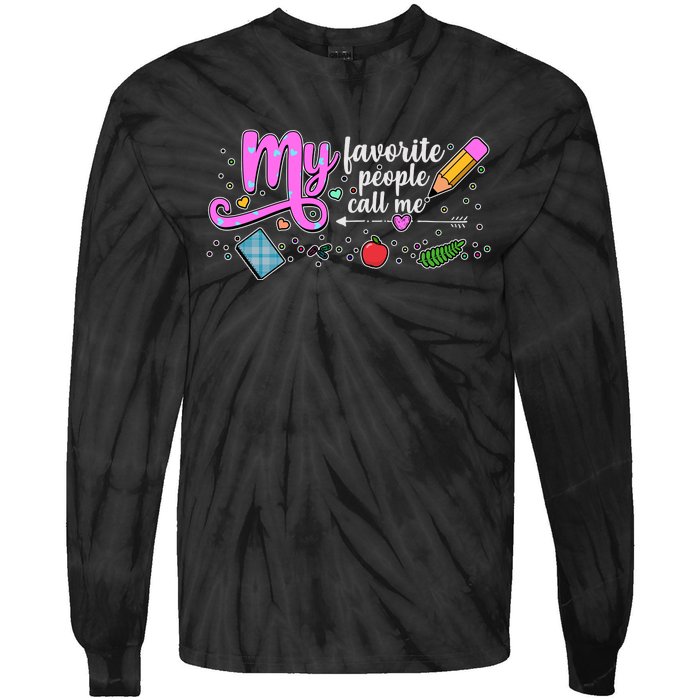 Landing Page Tie-Dye Long Sleeve Shirt