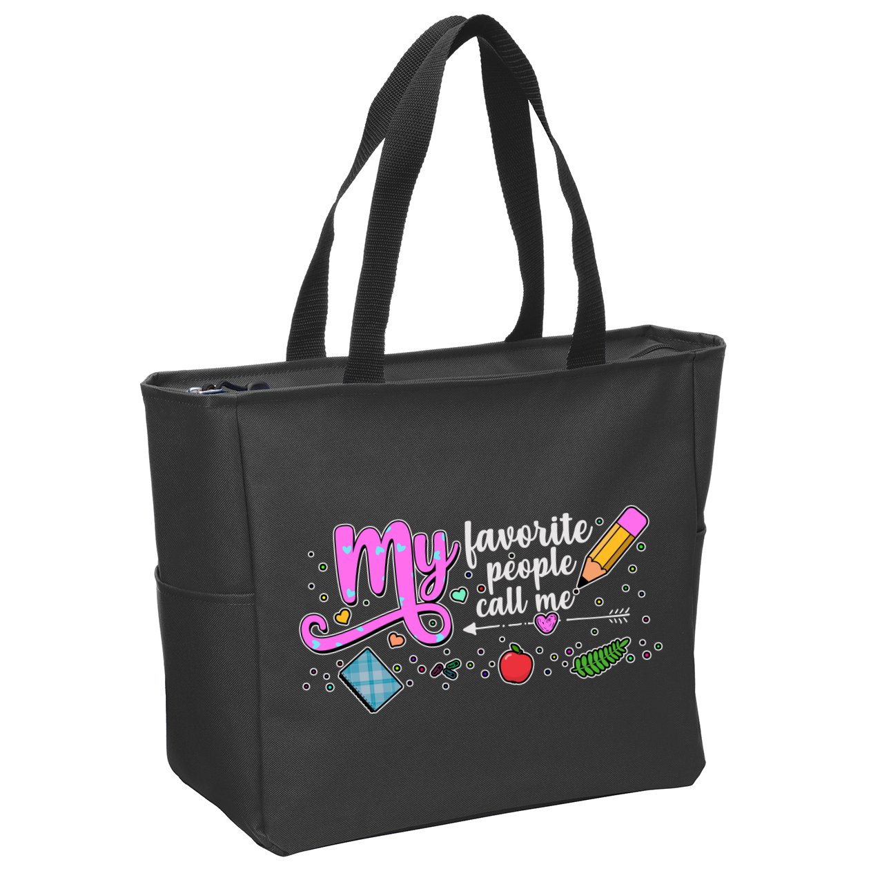 Landing Page Zip Tote Bag