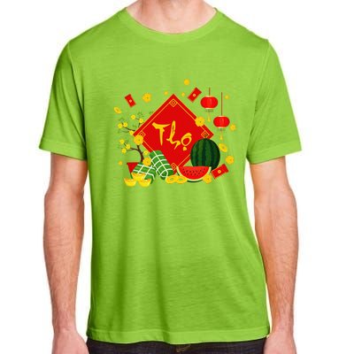 Longevity Phuc Loc Tho Tet Holiday Happy Vietnamese New Year Adult ChromaSoft Performance T-Shirt