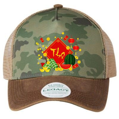 Longevity Phuc Loc Tho Tet Holiday Happy Vietnamese New Year Legacy Tie Dye Trucker Hat