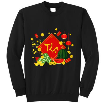 Longevity Phuc Loc Tho Tet Holiday Happy Vietnamese New Year Sweatshirt