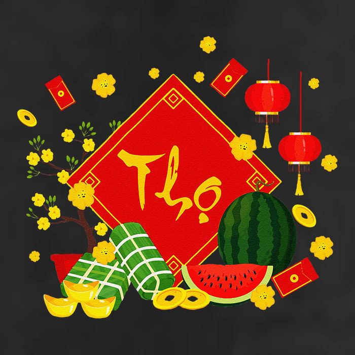 Longevity Phuc Loc Tho Tet Holiday Happy Vietnamese New Year Adult Drive Performance Visor