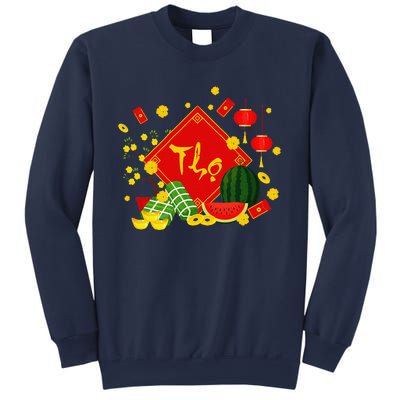 Longevity Phuc Loc Tho Tet Holiday Happy Vietnamese New Year Sweatshirt