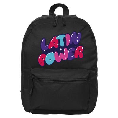 Latin Power 16 in Basic Backpack