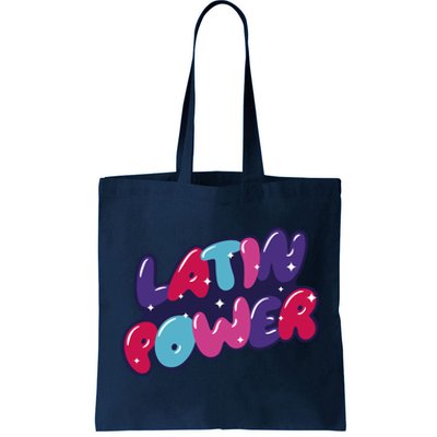 Latin Power Tote Bag