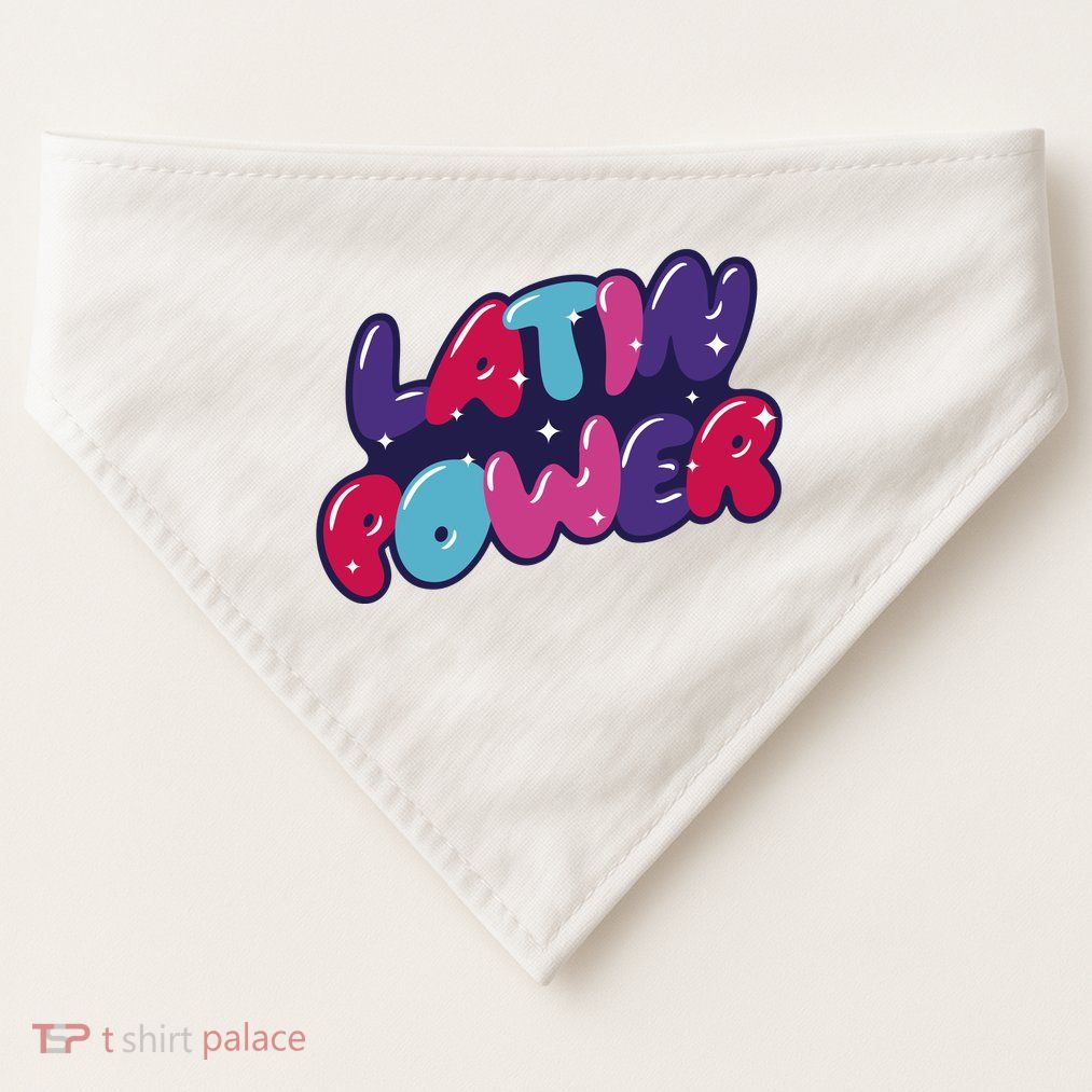 Latin Power USA-Made Doggie Bandana