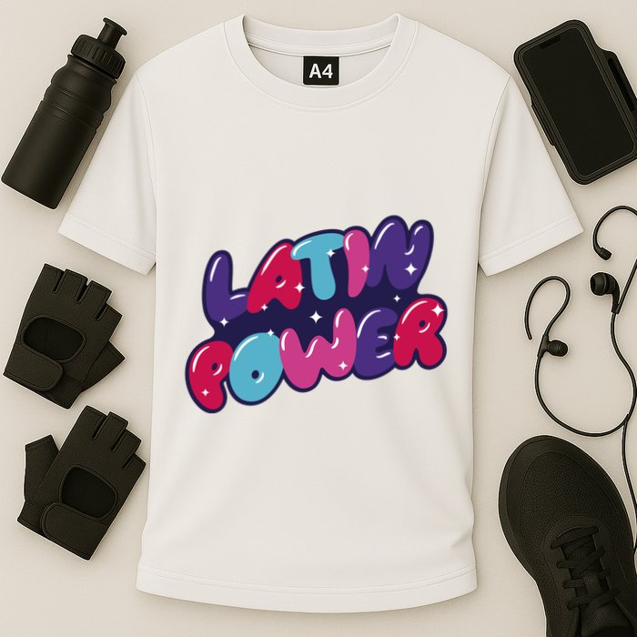 Latin Power Cooling Performance Crew T-Shirt