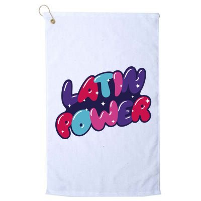 Latin Power Golf Towel