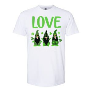 Love Principal Life Gnome Shamrock Saint Patrick's Day Softstyle CVC T-Shirt