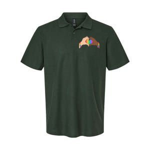 LGBT Pride Love Heart Hands Softstyle Adult Sport Polo