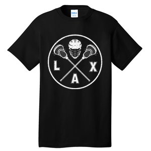 LAX Player Lacrosse Lacrosse Logo Lacrosse Lovers Tall T-Shirt