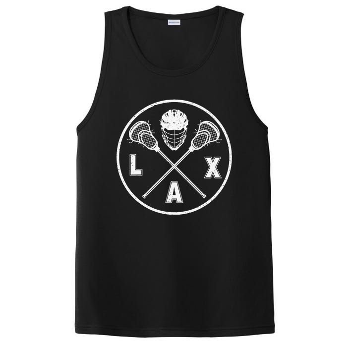 LAX Player Lacrosse Lacrosse Logo Lacrosse Lovers PosiCharge Competitor Tank