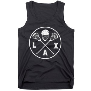 LAX Player Lacrosse Lacrosse Logo Lacrosse Lovers Tank Top