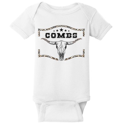 Love Pride Last Name Personalized Distressed Gift Idea, White Baby Bodysuit