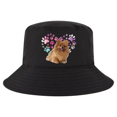 Love Pomeranian Cool Comfort Performance Bucket Hat