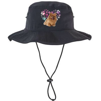 Love Pomeranian Legacy Cool Fit Booney Bucket Hat