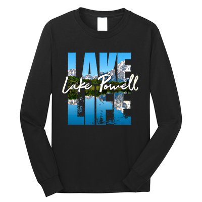 Lake Powell Lakes Lake Life Kayaking Camping Kayak Basin Great Gift Long Sleeve Shirt