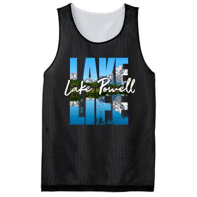 Lake Powell Lakes Lake Life Kayaking Camping Kayak Basin Great Gift Mesh Reversible Basketball Jersey Tank