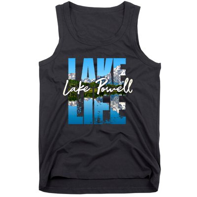 Lake Powell Lakes Lake Life Kayaking Camping Kayak Basin Great Gift Tank Top