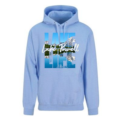 Lake Powell Lakes Lake Life Kayaking Camping Kayak Basin Great Gift Unisex Surf Hoodie